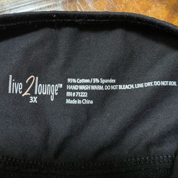 Live2lounge 2 Pack Bralettes Sports Bras Size 3X - Picture 4 of 5